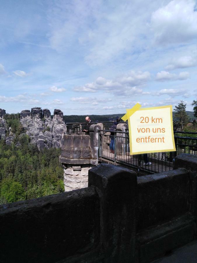 Landpension Haupt Sebnitz Esterno foto
